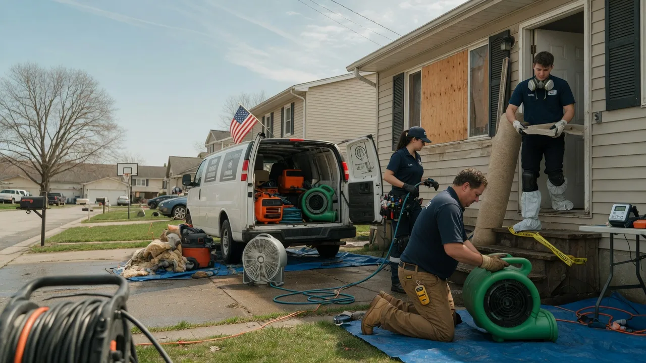 Water Damage Restoration in Cleo Springs, OK near me